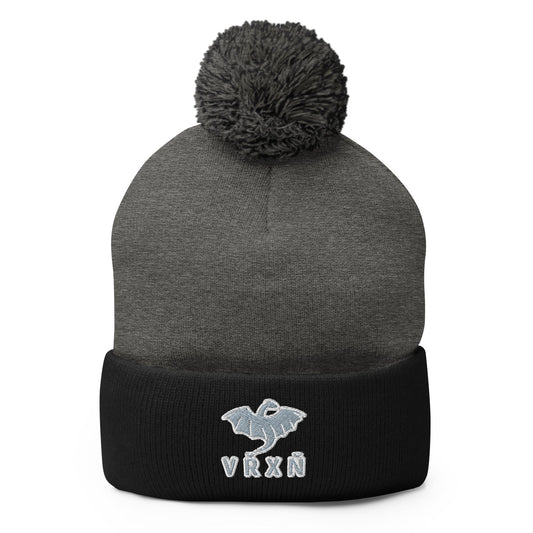 Pom - Pom Beanie | VŘXŇ | Ancient Modern Logo