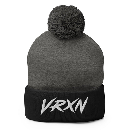 Pom-Pom Beanie | VŘXŃESPORT | Script Logo