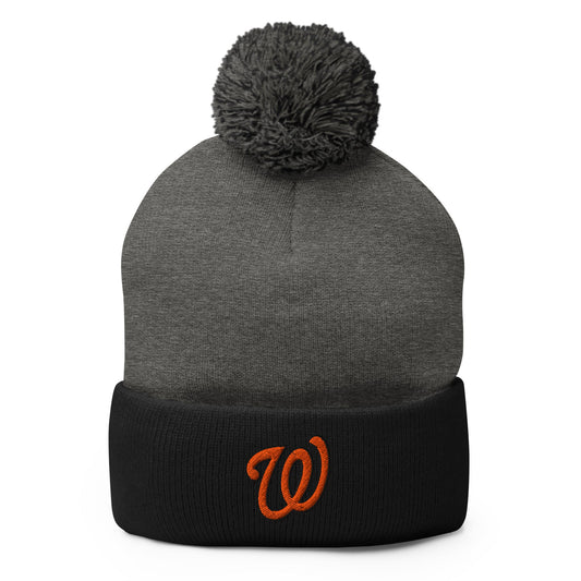 Pom - Pom Beanie | Wabash Baseball Club