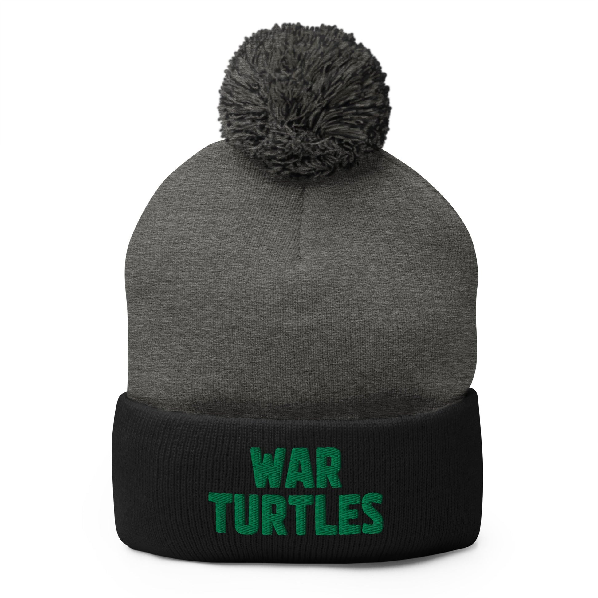 Pom - Pom Beanie | War Turtles | Mascot Logo