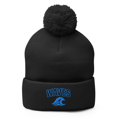 Pom - Pom Beanie | Waves Basketball