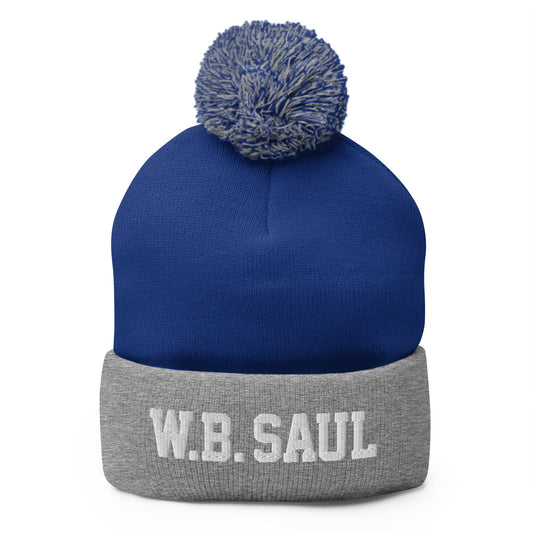 Pom - Pom Beanie | W.B.Saul Razorbacks | Crest Logo