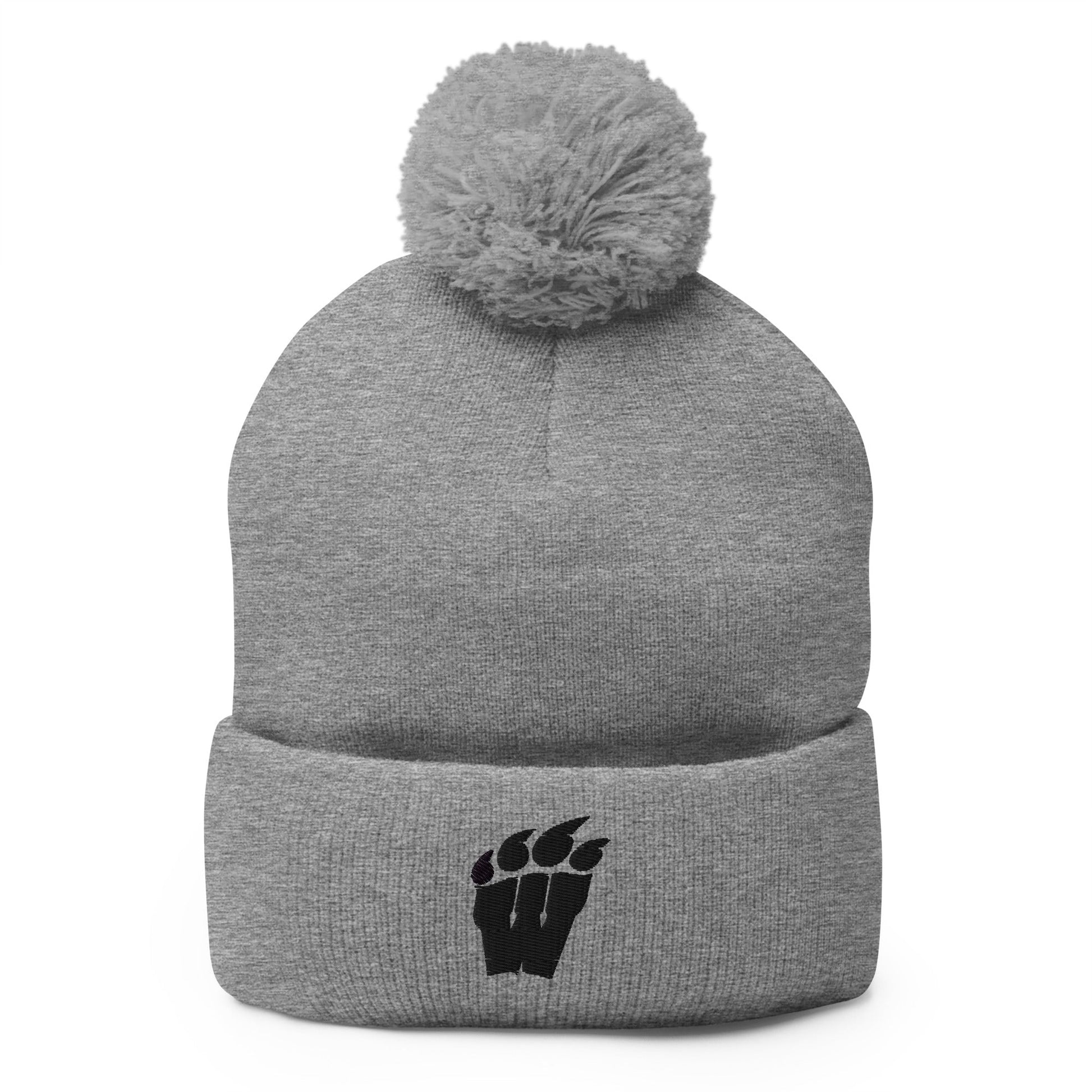 Pom - Pom Beanie | Weaver High School | Wildclaw Logo