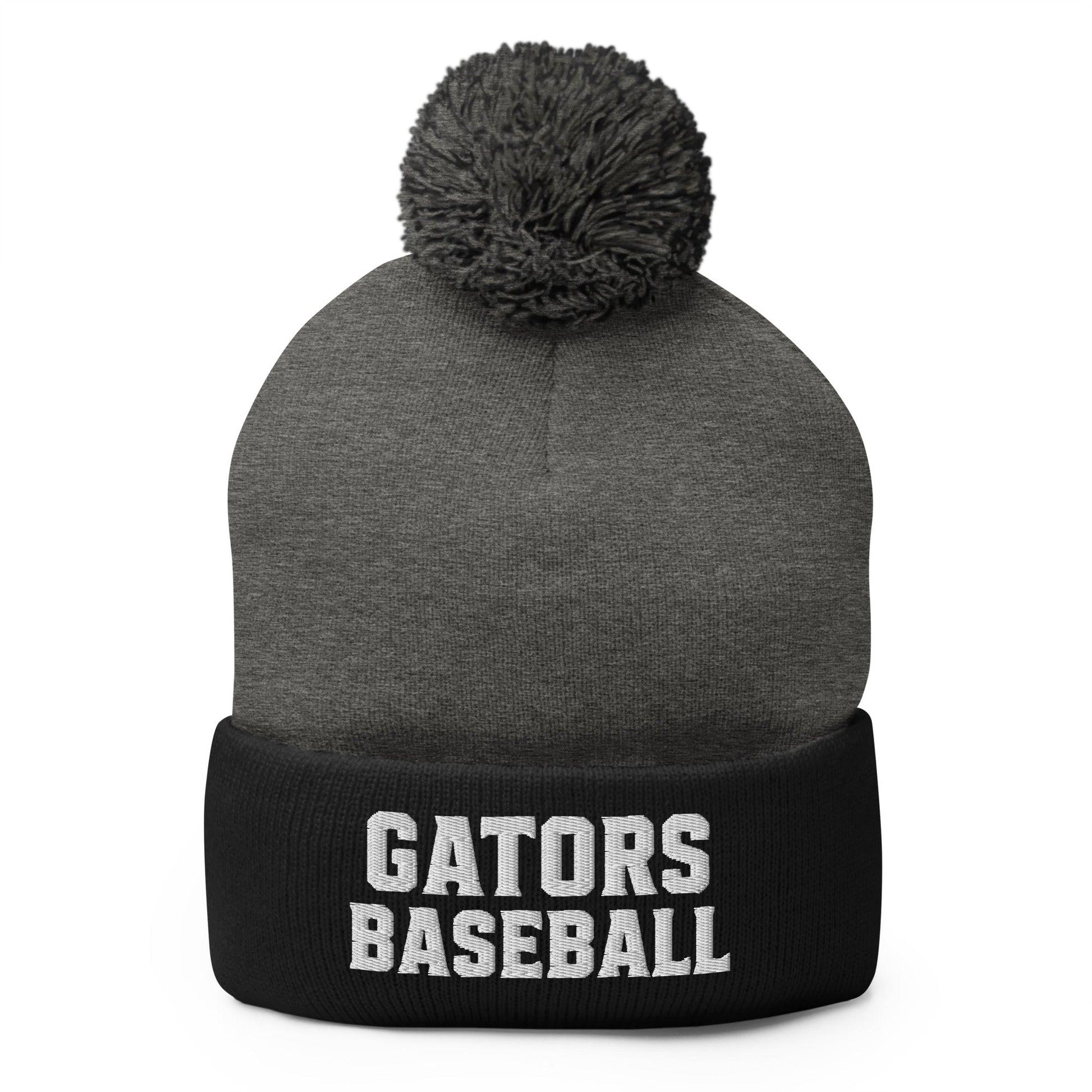 Pom-Pom Beanie | West Memphis Community Christian College Gators | Emblem Logo