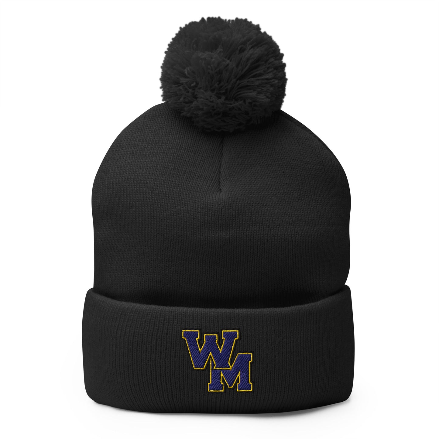 Pom-Pom Beanie | West Memphis Community Christian College Gators | WM-Mark Logo