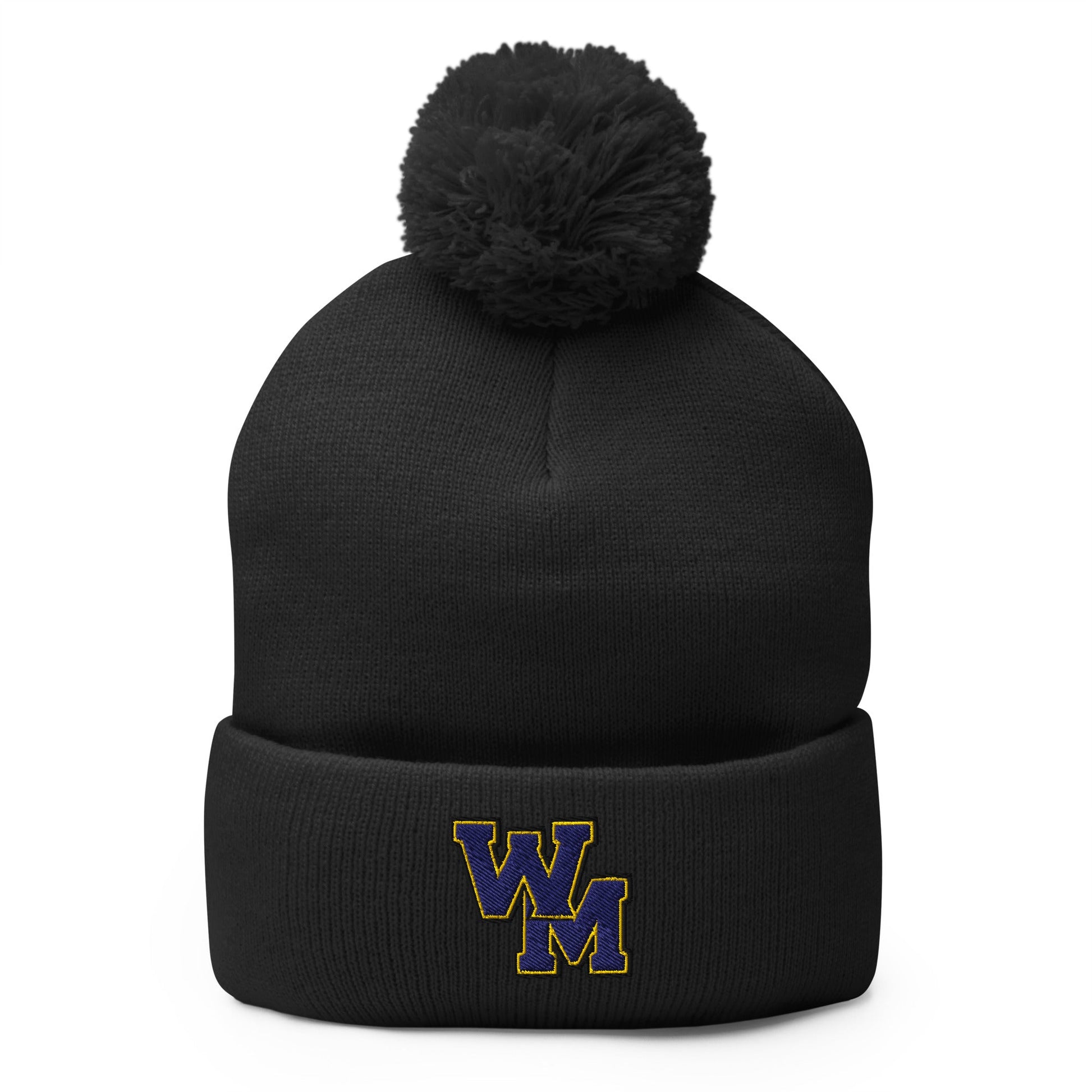 Pom-Pom Beanie | West Memphis Community Christian College Gators | WM-Mark Logo