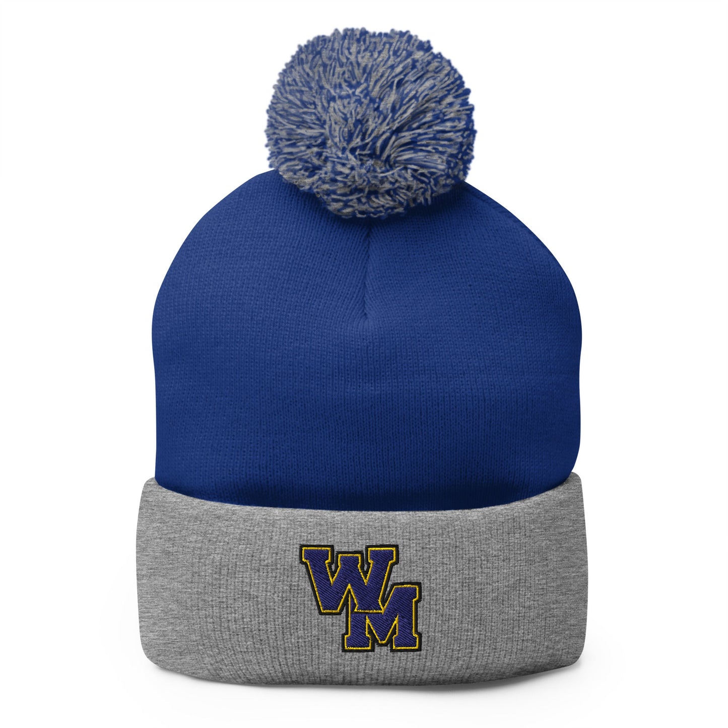 Pom-Pom Beanie | West Memphis Community Christian College Gators | WM-Mark Logo