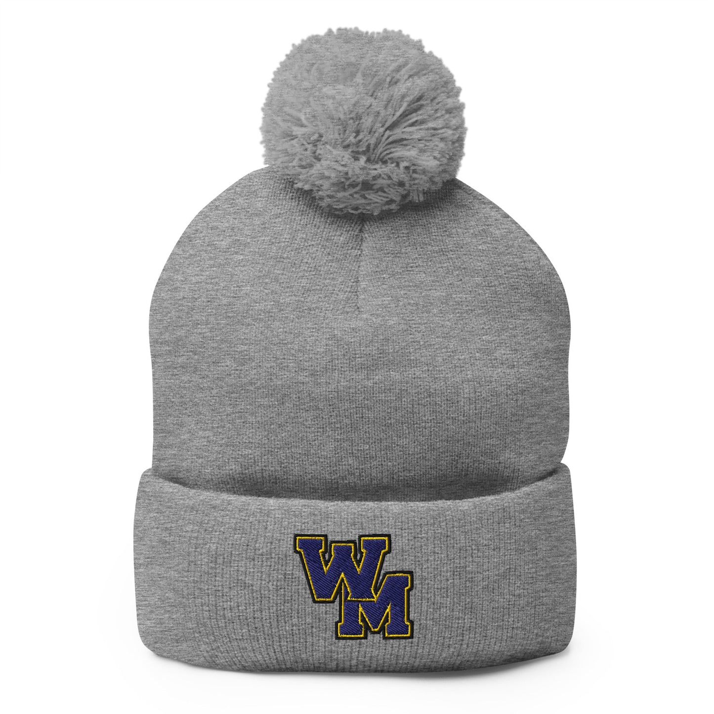 Pom-Pom Beanie | West Memphis Community Christian College Gators | WM-Mark Logo