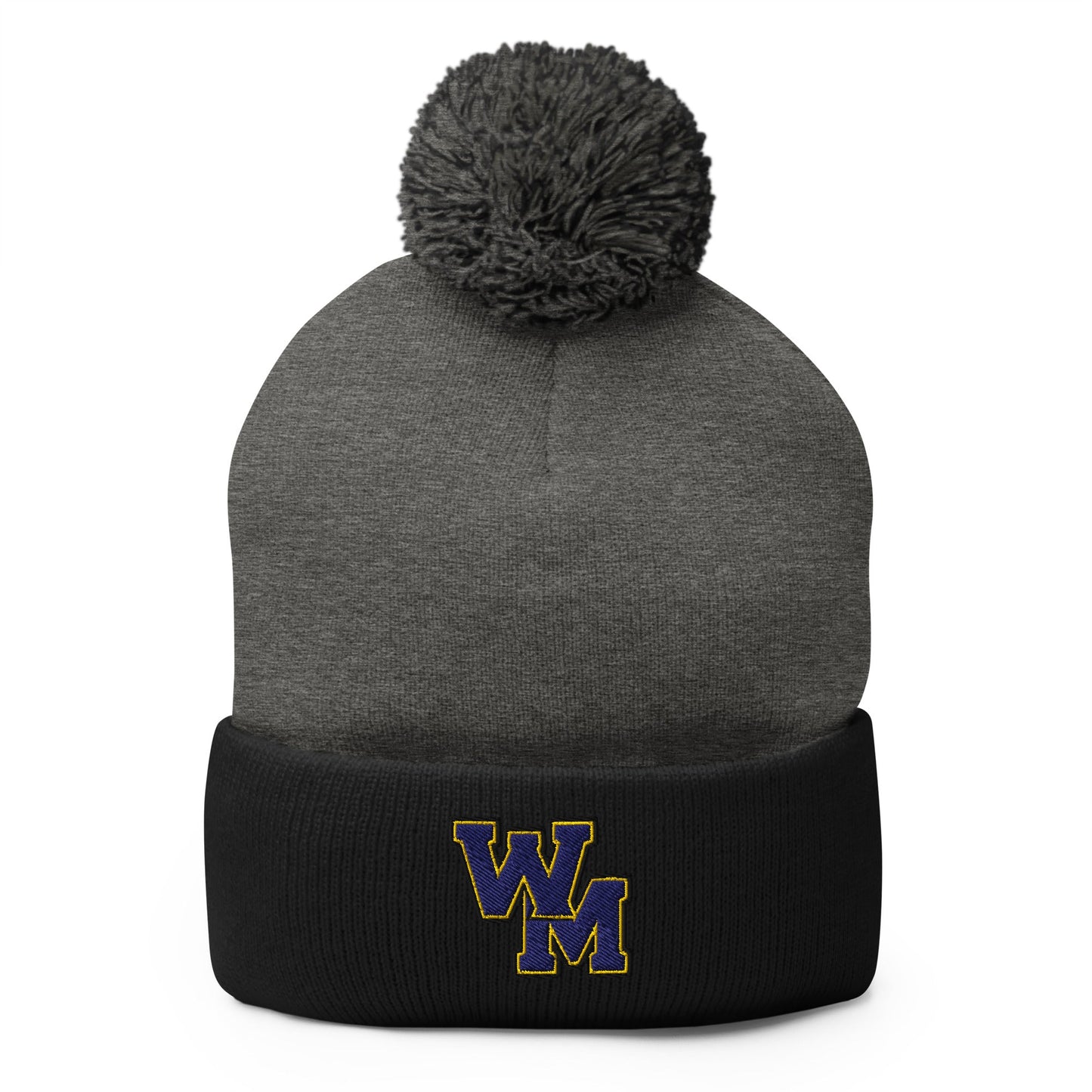 Pom-Pom Beanie | West Memphis Community Christian College Gators | WM-Mark Logo