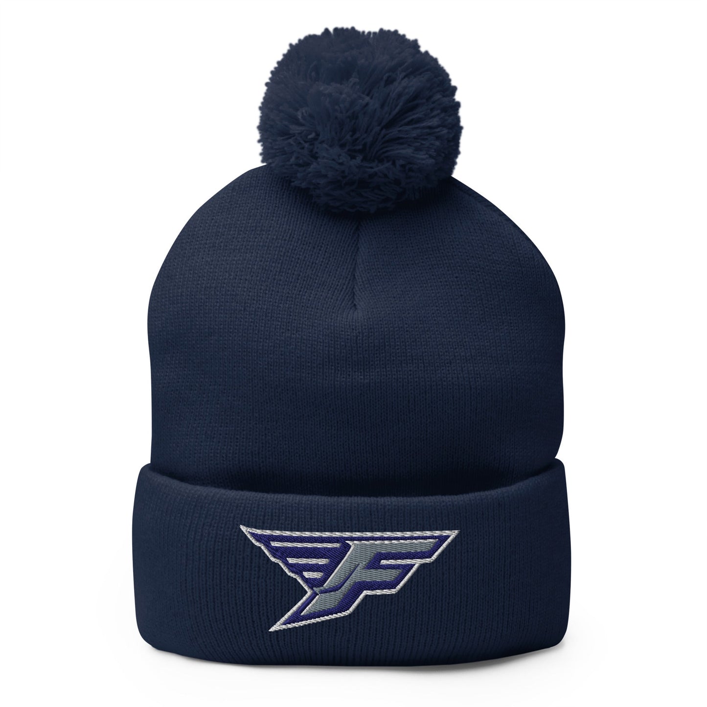 Pom - Pom Beanie | West Texas Flyers | F Logo
