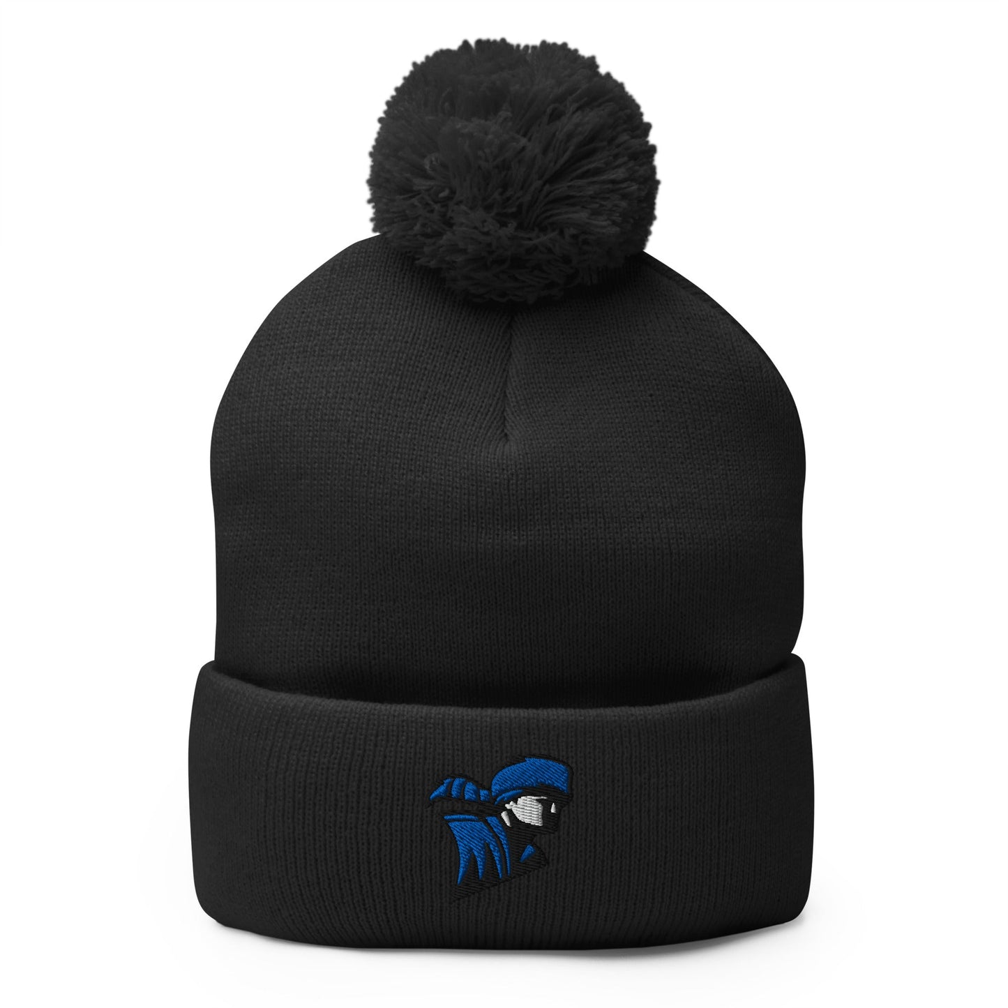 Pom-Pom Beanie | Western High School Football | Emblem Logo