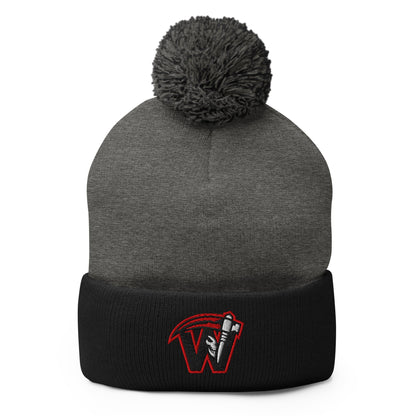 Pom - Pom Beanie | Wichita Reapers | W Logo