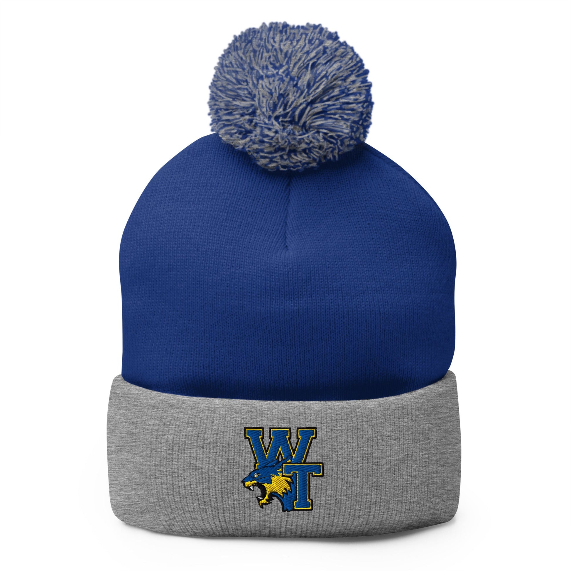 Pom - Pom Beanie | Wilcox Soccer | WT Logo