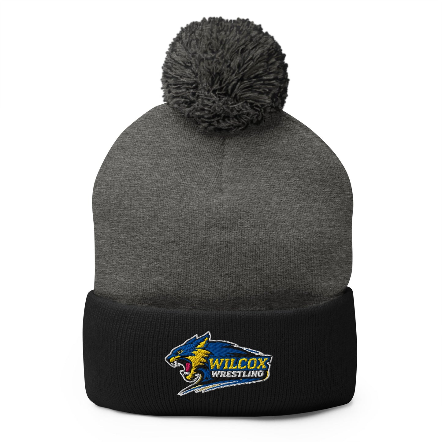 Pom - Pom Beanie | Wilcox Tech Wrestling