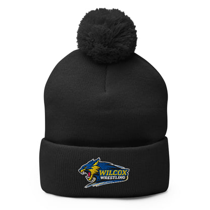 Pom - Pom Beanie | Wilcox Tech Wrestling