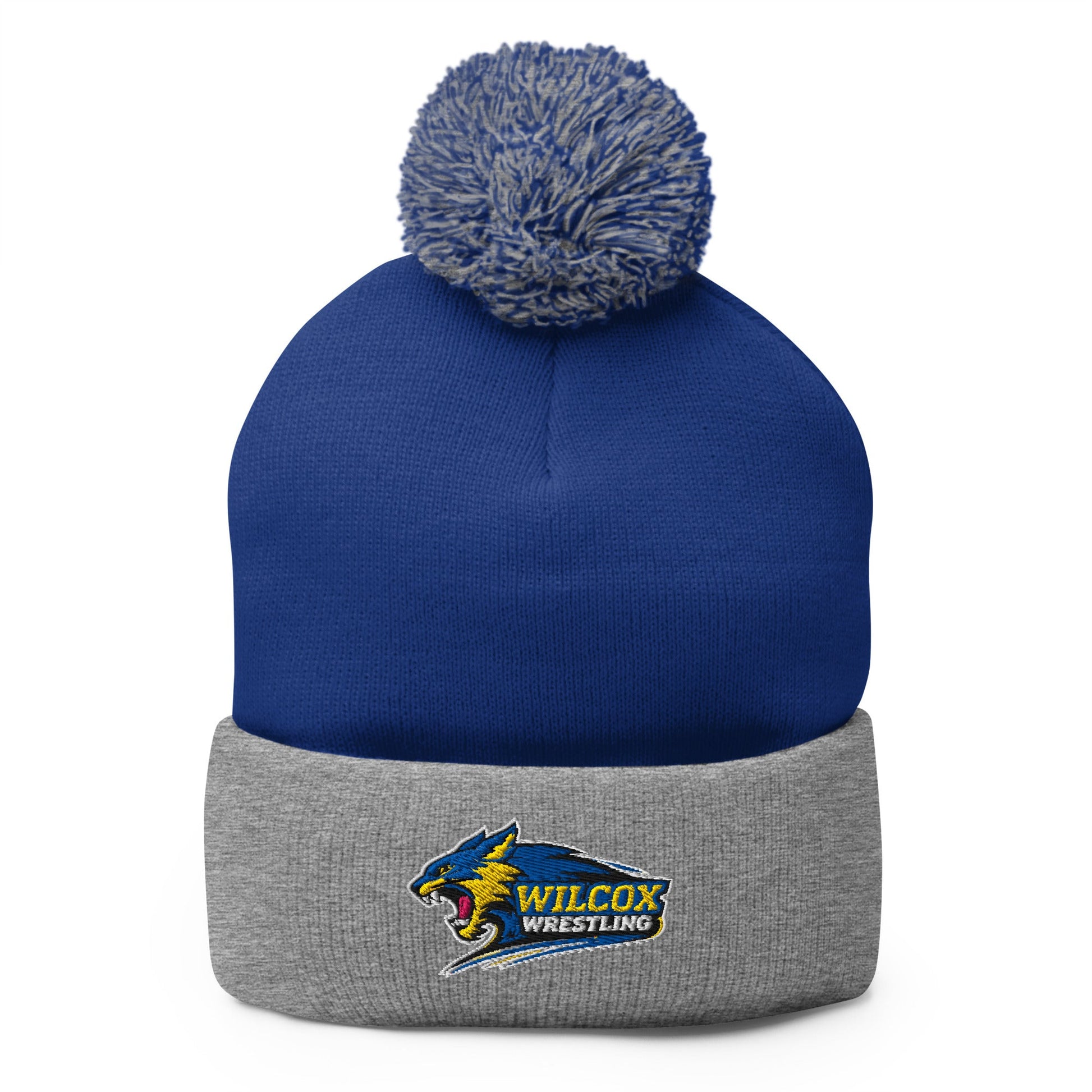 Pom - Pom Beanie | Wilcox Tech Wrestling
