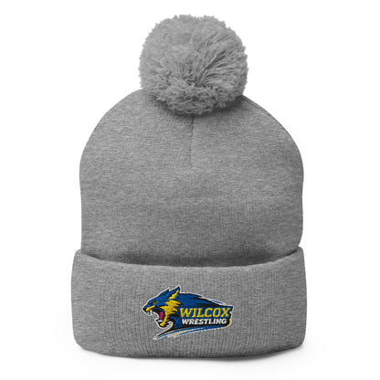 Pom - Pom Beanie | Wilcox Tech Wrestling