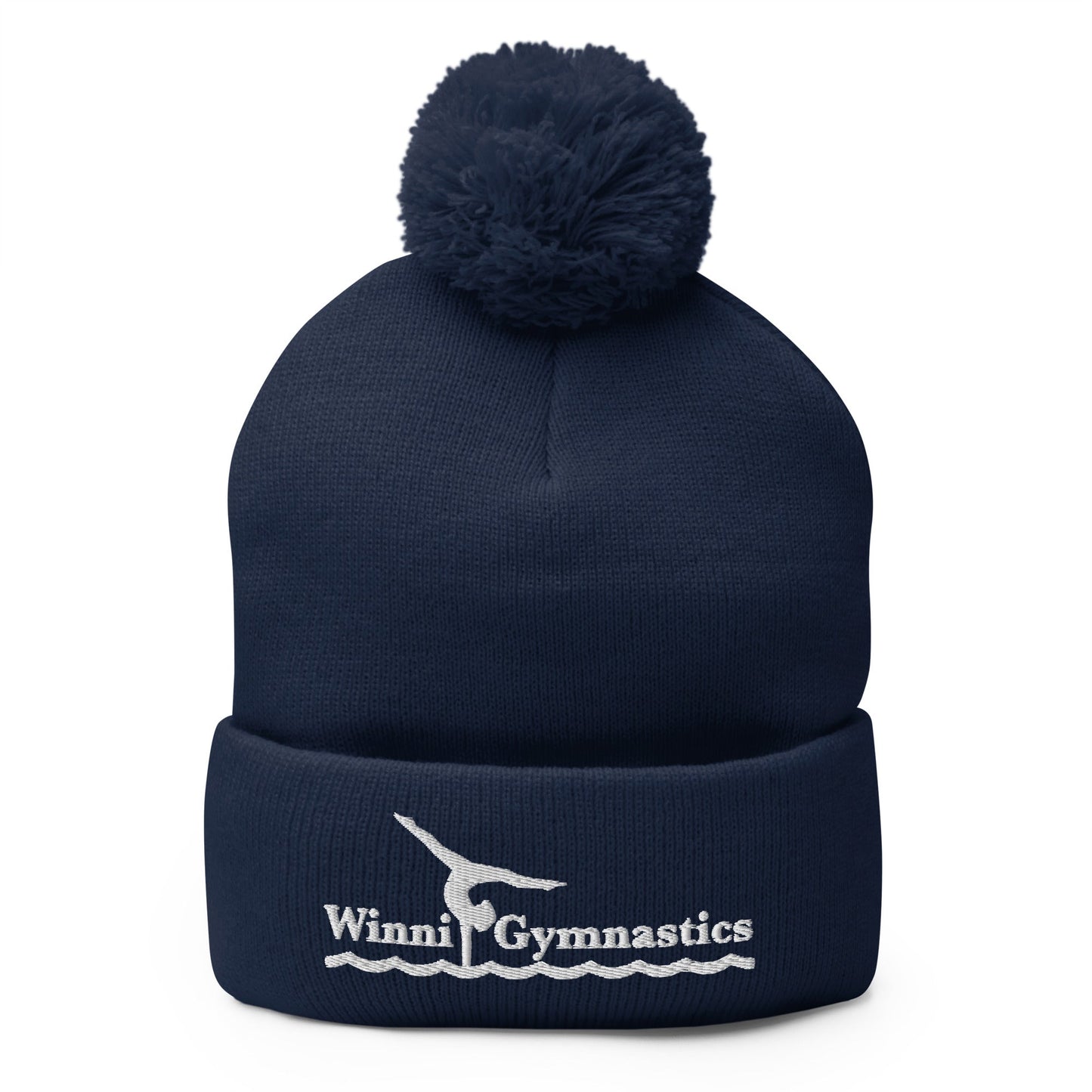 Pom - Pom Beanie | Winni Gymnastics | Alt Logo