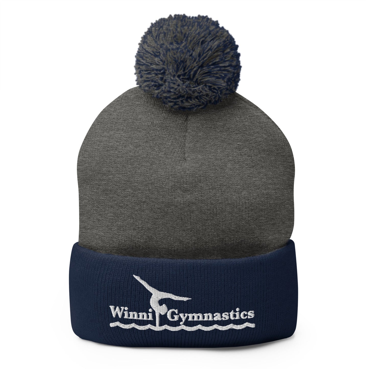 Pom - Pom Beanie | Winni Gymnastics | Alt Logo