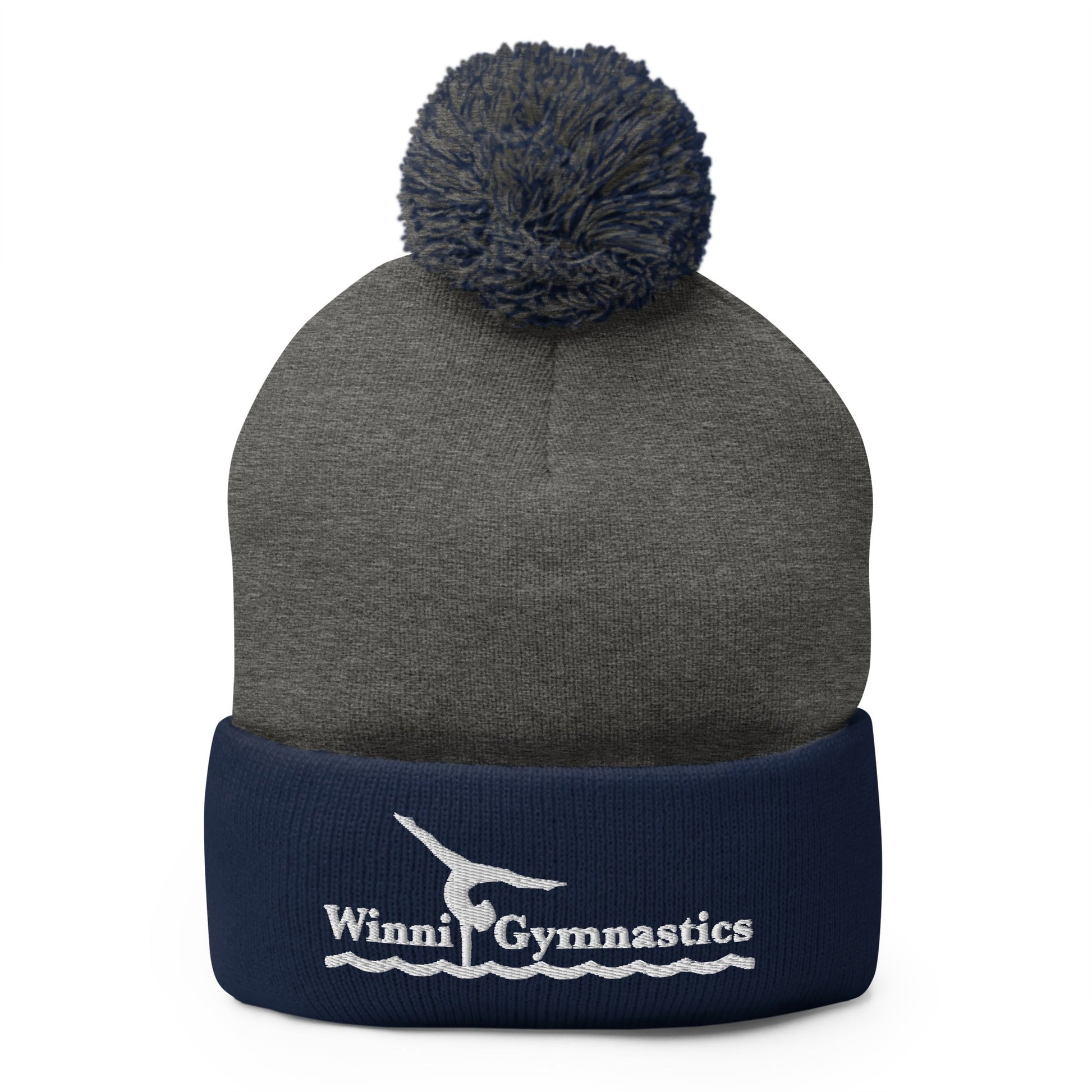 Pom - Pom Beanie | Winni Gymnastics | Alt Logo