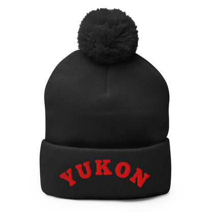 Pom-Pom Beanie | Yukon Student Council | Script Logo