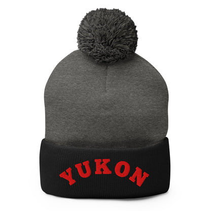 Pom-Pom Beanie | Yukon Student Council | Script Logo