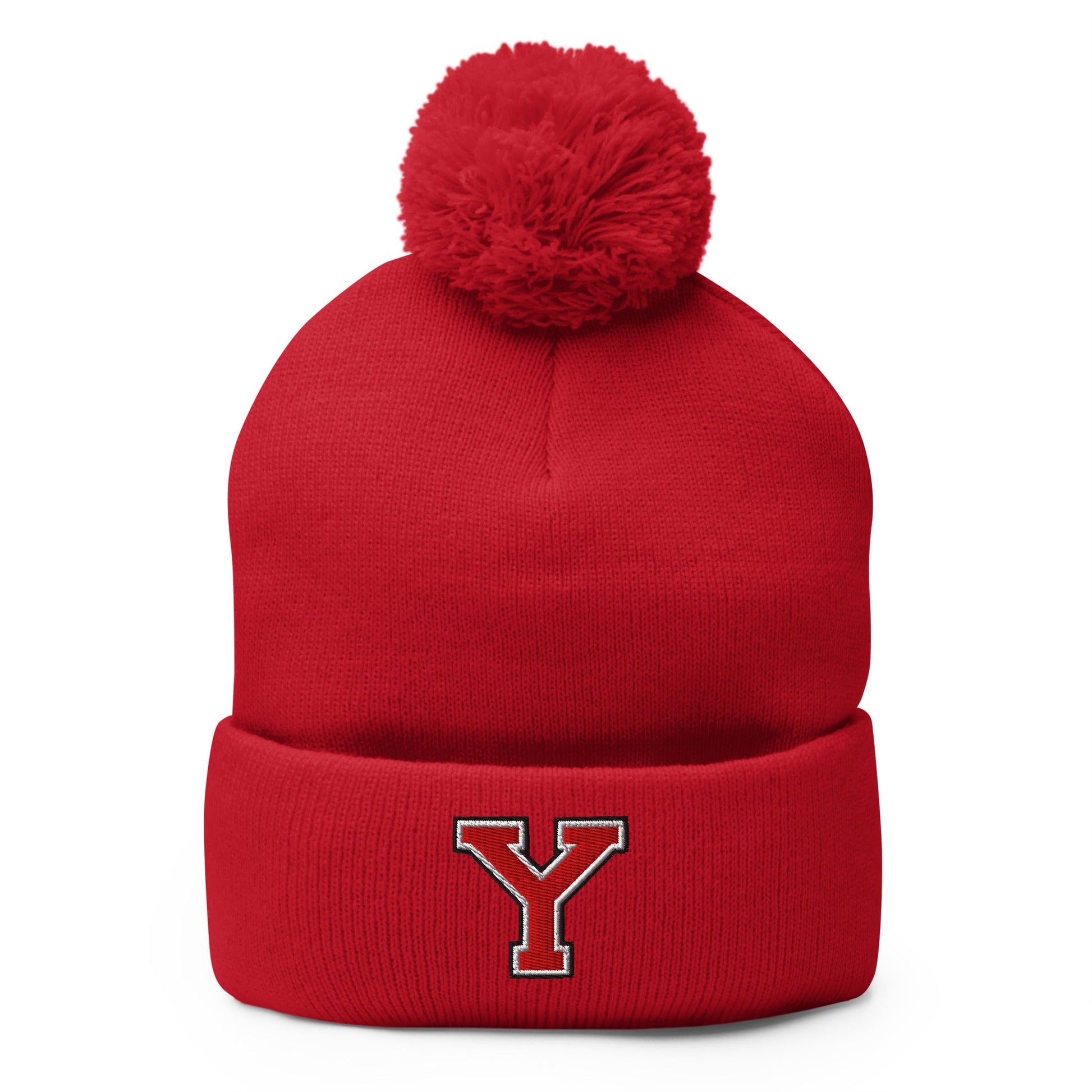 Pom-Pom Beanie | Yukon Student Council | Y-Mark Logo