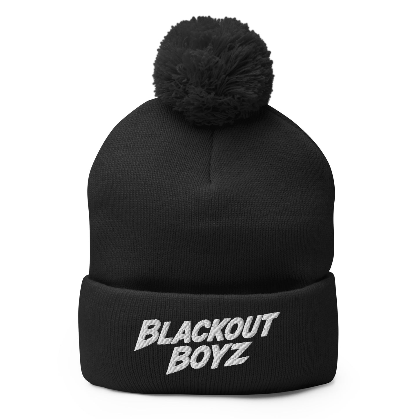 Pom-Pom Beanie | Blackout Boyz | Vanguard Logo