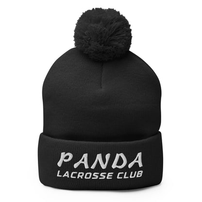 Pom-Pom Beanie | Panda Lacrosse Club | Crest Logo