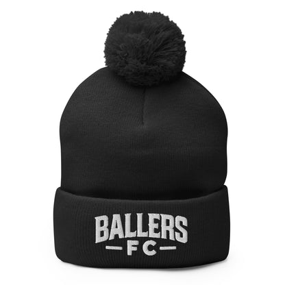 Pom-Pom Beanie | Ballers FC | Modern Script Logo
