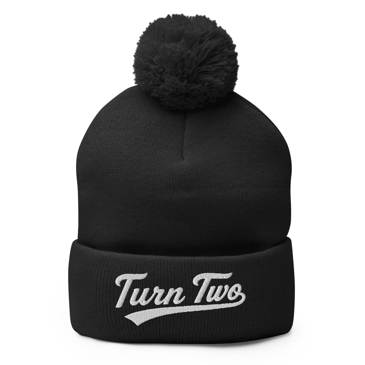 Pom-Pom Beanie | Texas Turn Two Baseball | Athletics Logo