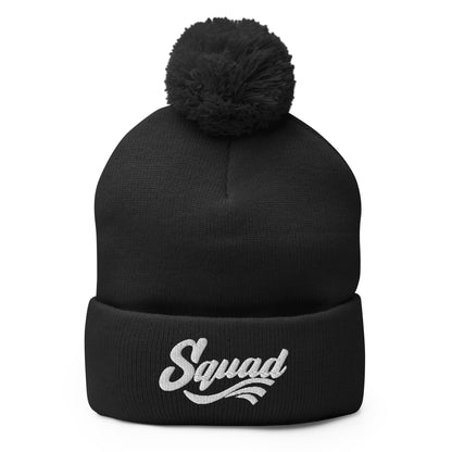 Pom-Pom Beanie | Buffalo Bomb Squad 12u Softball | Vanguard Logo