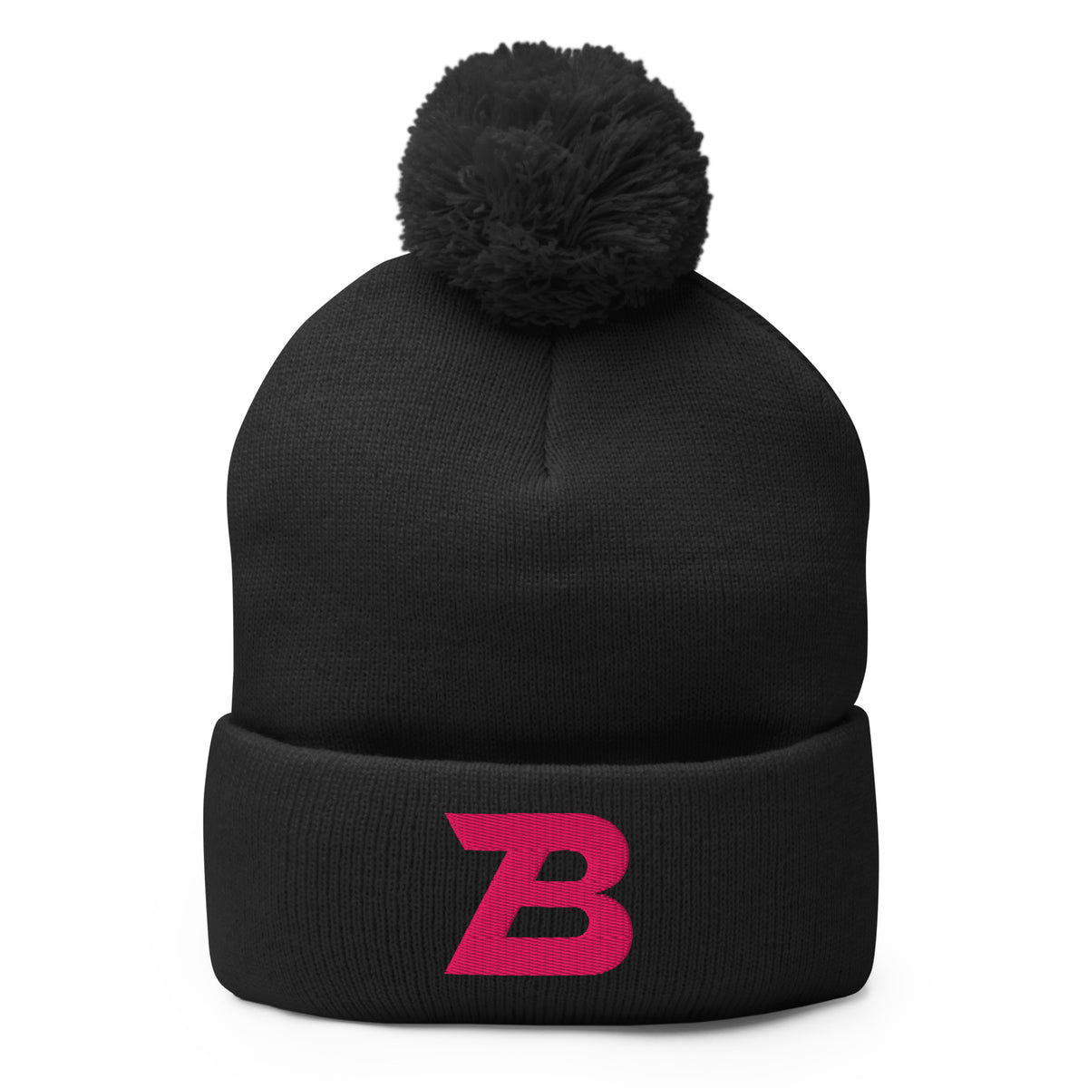 Pom-Pom Beanie | Buffalo Bomb Squad 12u Softball | Lettermark Logo