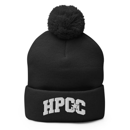Pom-Pom Beanie | Hyde Park Cowboys | Emblem Logo