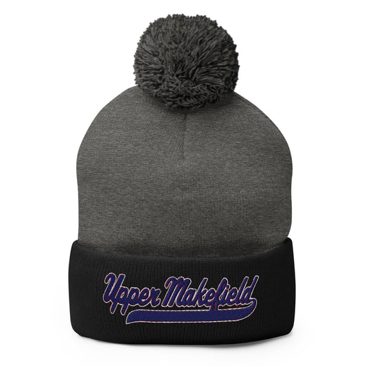 Pom-Pom Beanie | Upper Makefield Mavs - U12 Baseball