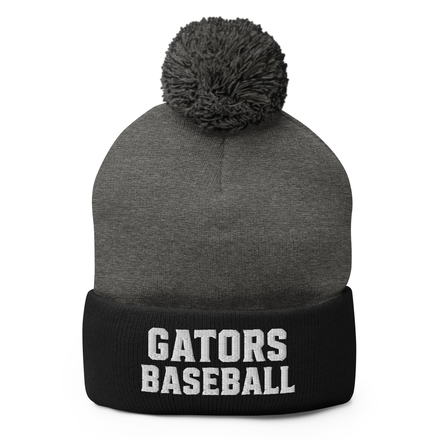 Pom-Pom Beanie | West Memphis Community Christian College Gators | Emblem Logo
