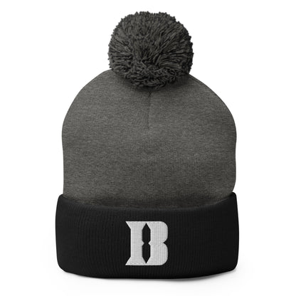 Pom-Pom Beanie | Blueblacks Football Club | B-Mark Logo