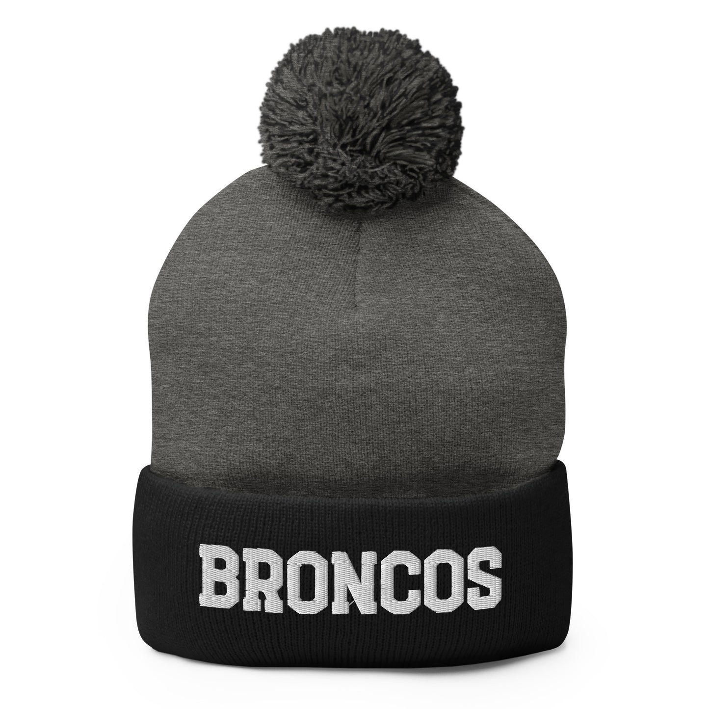 Pom-Pom Beanie | Rapid City Broncos - BHYFL | Athletics Logo