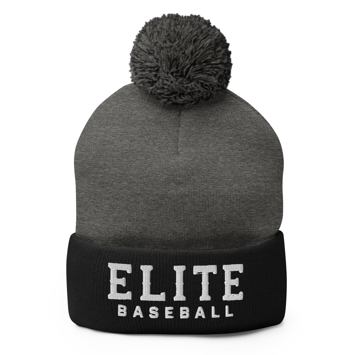 Pom-Pom Beanie | Elite Baseball | Vanguard Logo