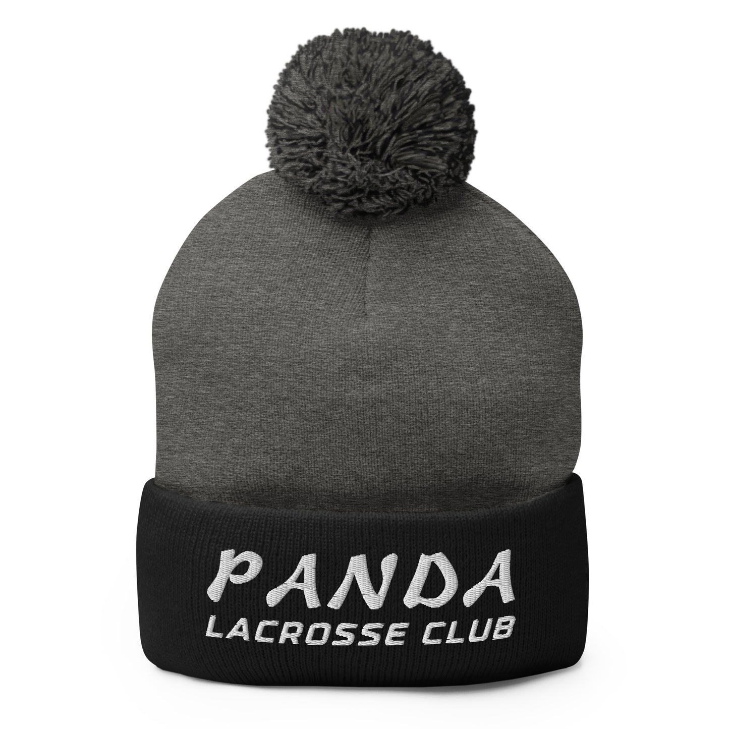 Pom-Pom Beanie | Panda Lacrosse Club | Crest Logo