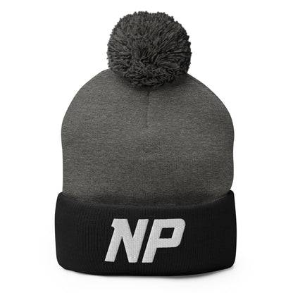 Pom-Pom Beanie | Nampa Pride | NP Athletics Logo