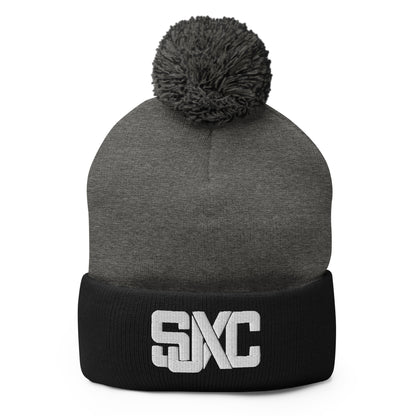 Pom-Pom Beanie | St. Joseph High School - Cross Country | Crest Logo