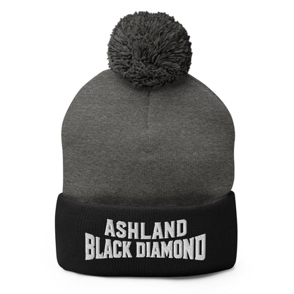 Pom-Pom Beanie | Ashland Black Diamonds | Vanguard Logo