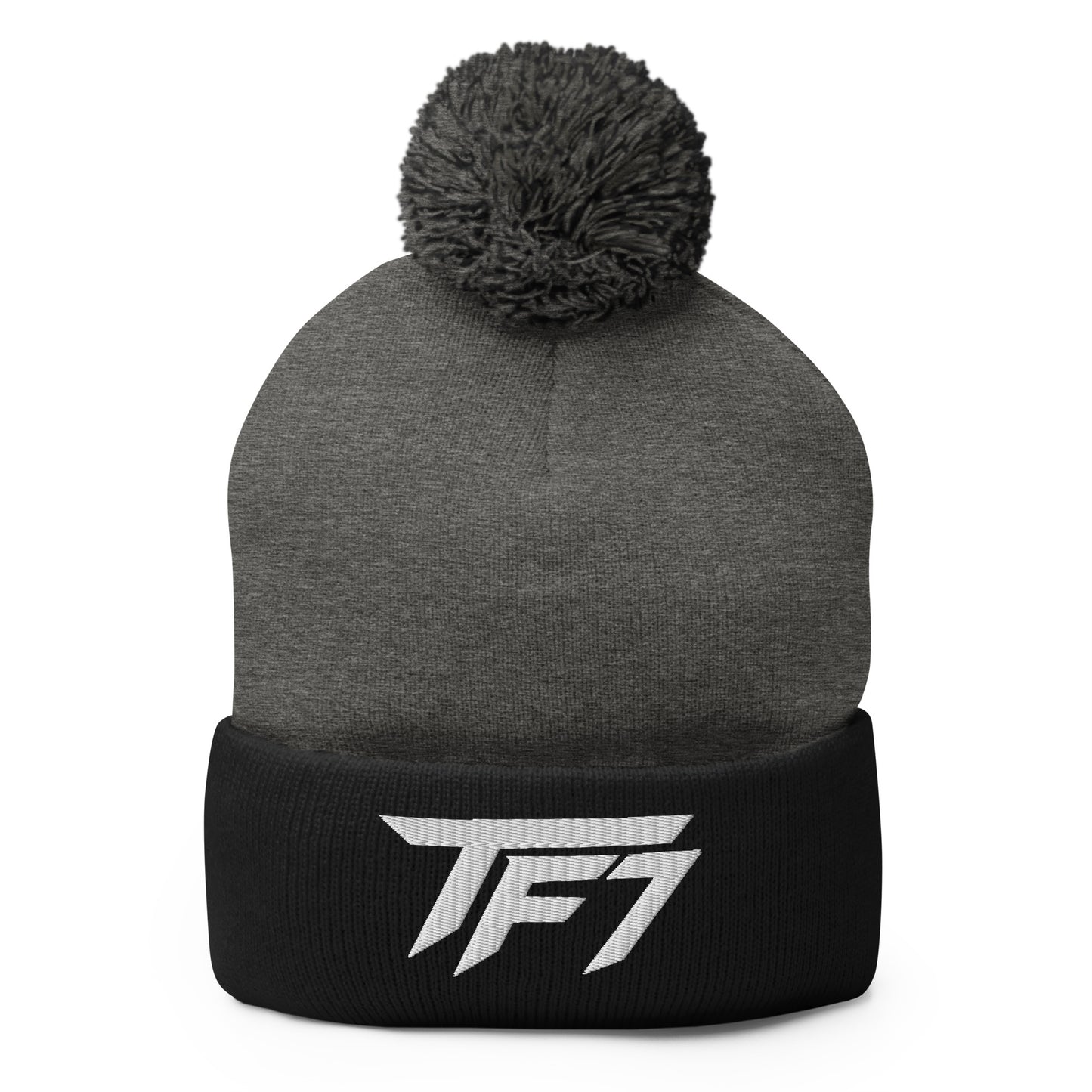Pom-Pom Beanie | TF7 Eclipse | Badge Logo