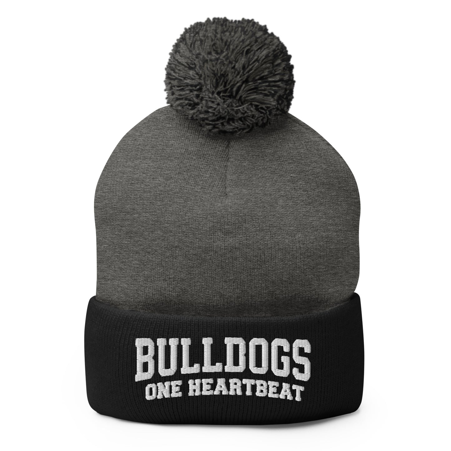 Pom-Pom Beanie | Celina Recreational Football Black | Emblem Logo