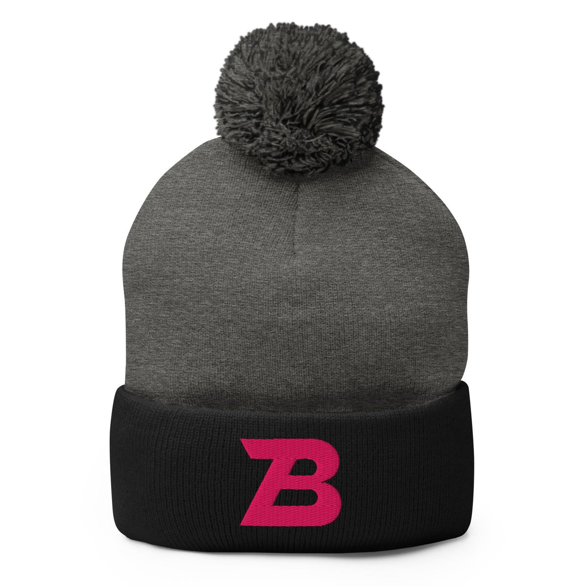 Pom-Pom Beanie | Buffalo Bomb Squad 12u Softball | Lettermark Logo
