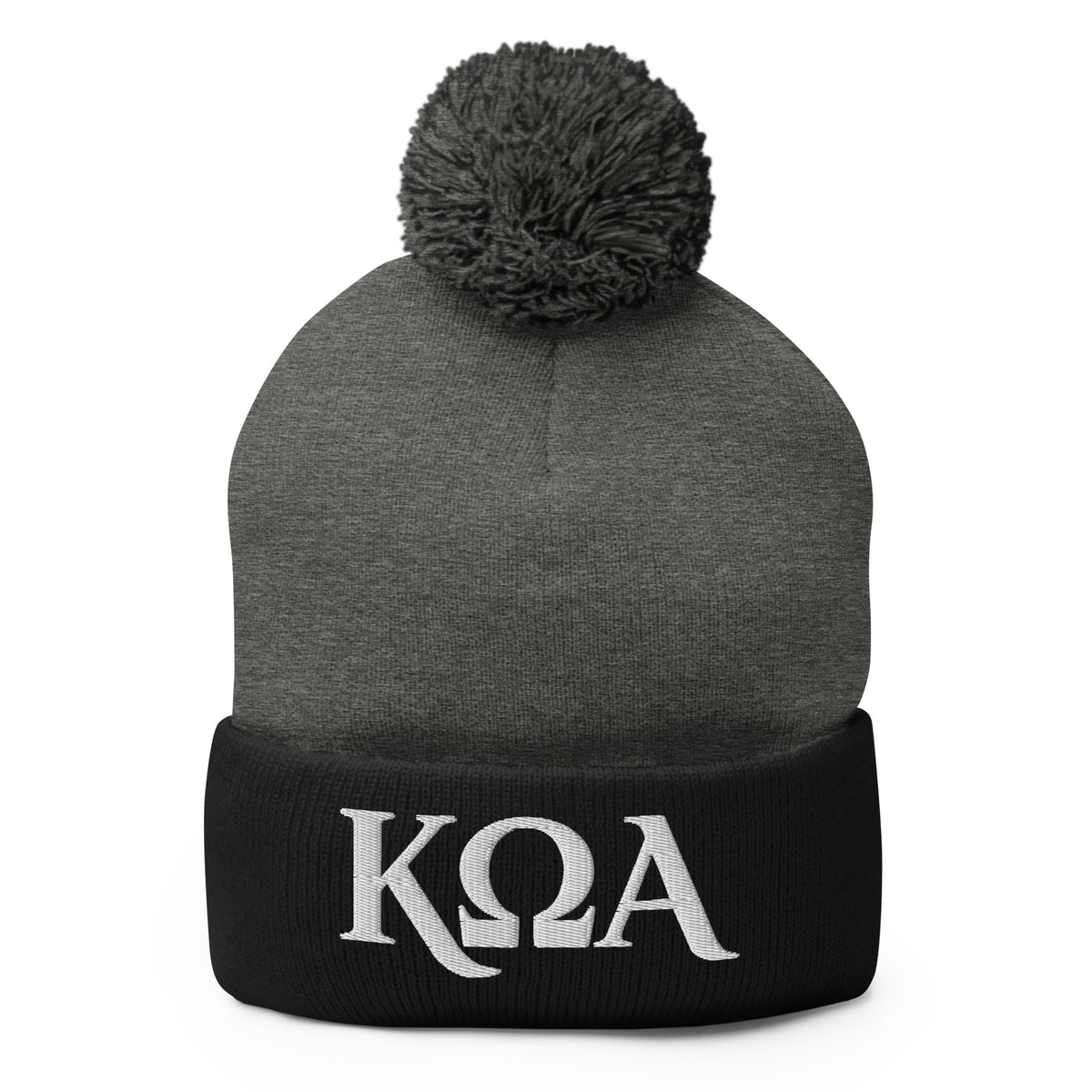 Pom-Pom Beanie | Kappa Omega Alpha | Crest Logo