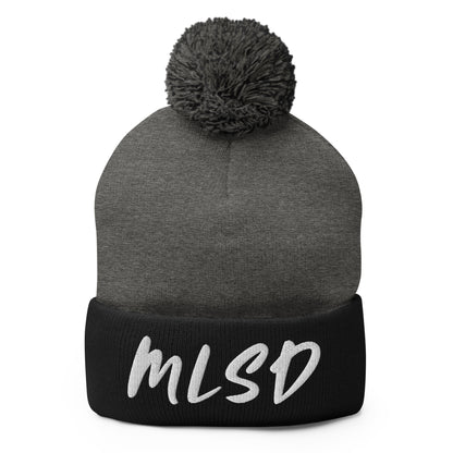 Pom-Pom Beanie | Miss Lorraine’s School of Dance | Lettermark Logo