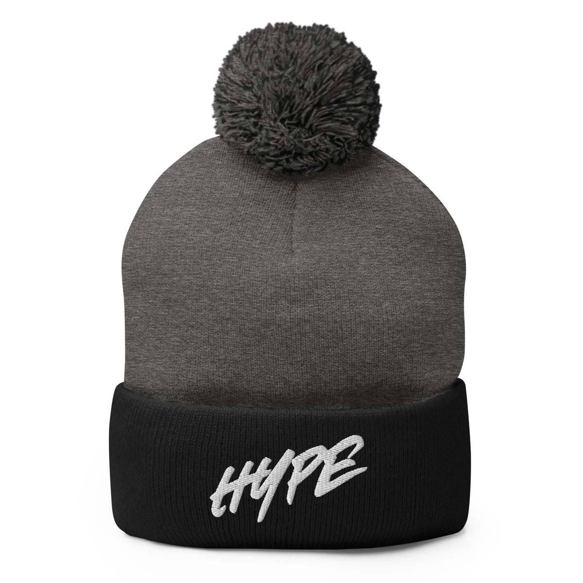 Pom-Pom Beanie | Hype Baseball Club | Crest Logo