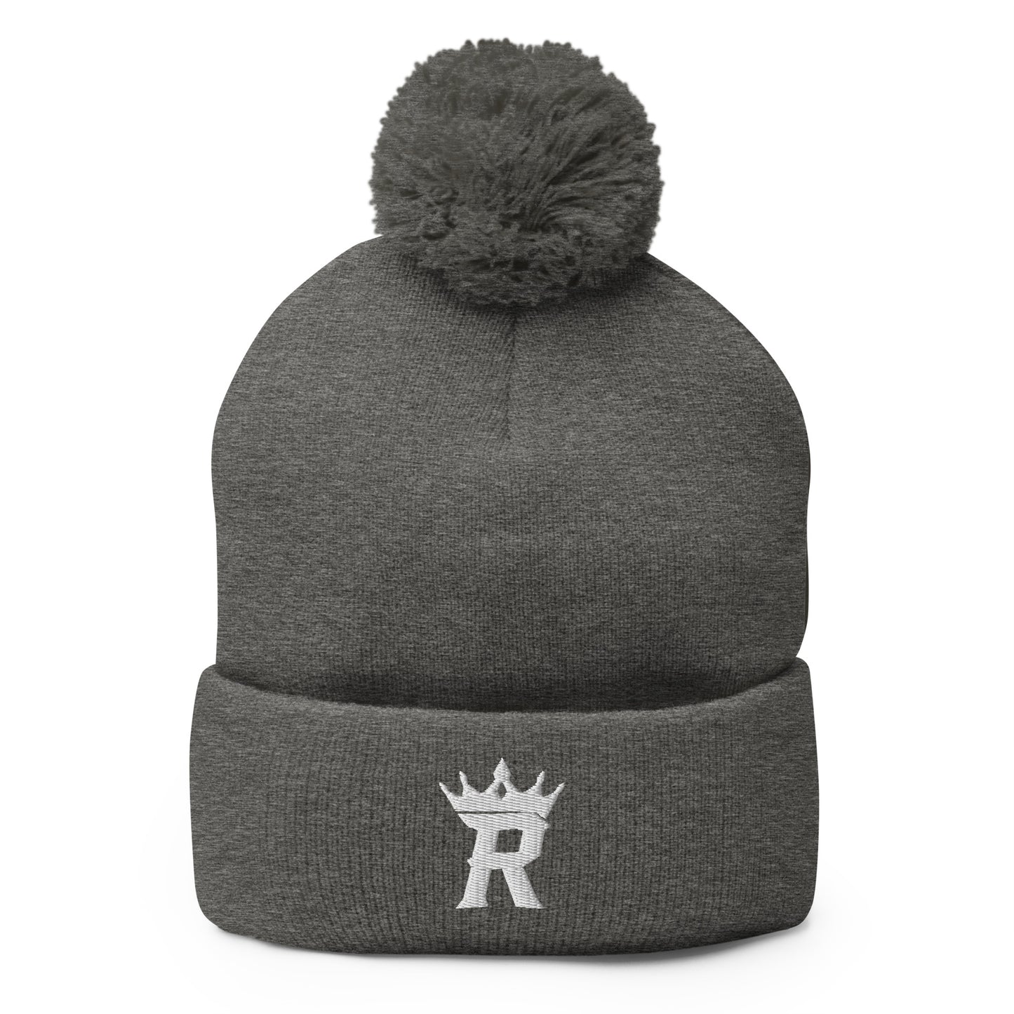 Pom-Pom Beanie | REIGN 10U Softball | Royale Crest Logo